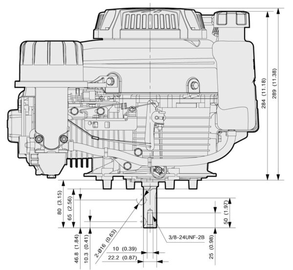 Motorul 4 timpi Kawasaki FJ180V-KAI