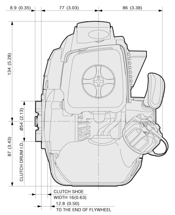 Kawasaki TJ23E - Motor 2 timpi - imagine 3